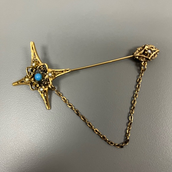 Beautiful vintage pin - 2.5 inches non- precious materials - Picture 1 of 1